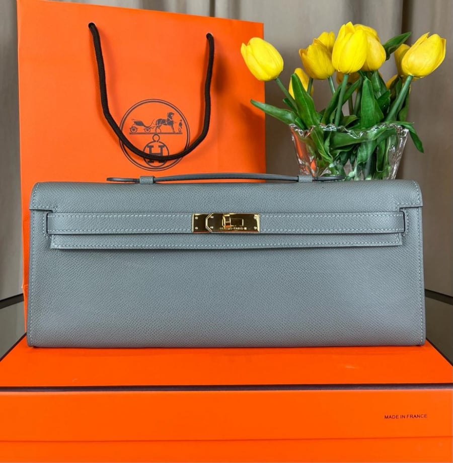 Hermes Kelly cut Hermes (Gray)