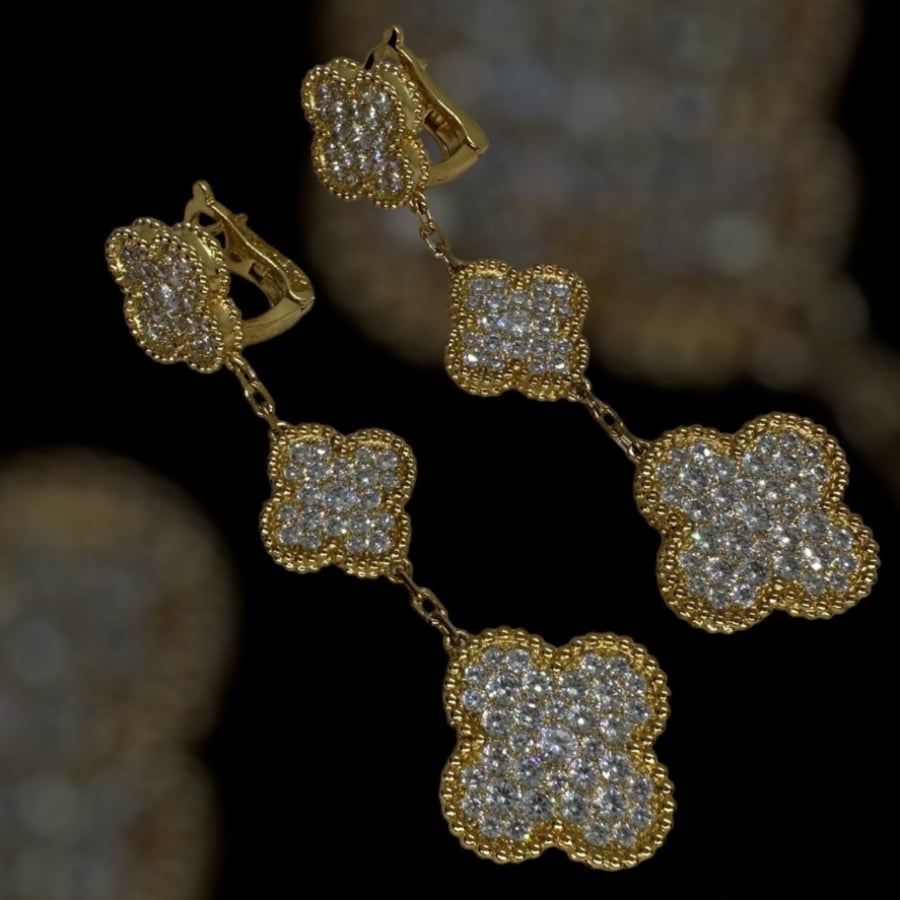 فان كليف ذهبي Van Cleef(إكسسوار مطلي )