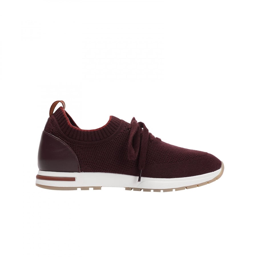 (5) Sneakers Louboutin (Wine Red) loro piana