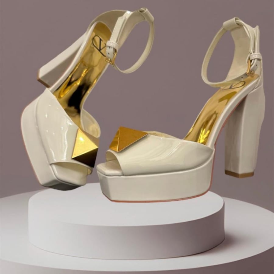 فالنتين (أبيض )Heels Valeontino