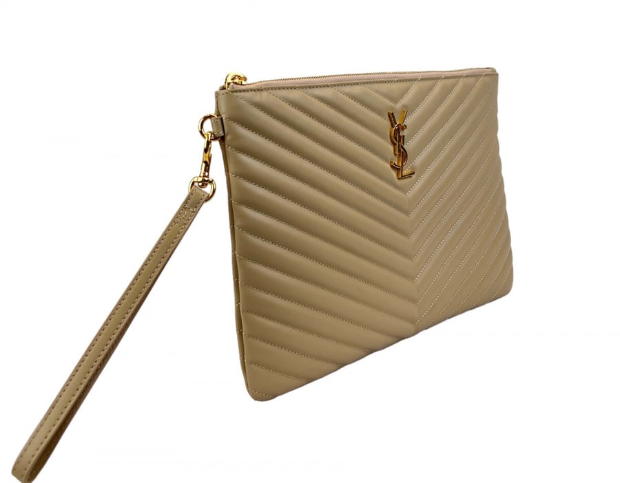 ‎‏SAINTi LAURENT UPTOWN POUCH MEDIUM    CM30  باوتش ساني لوران