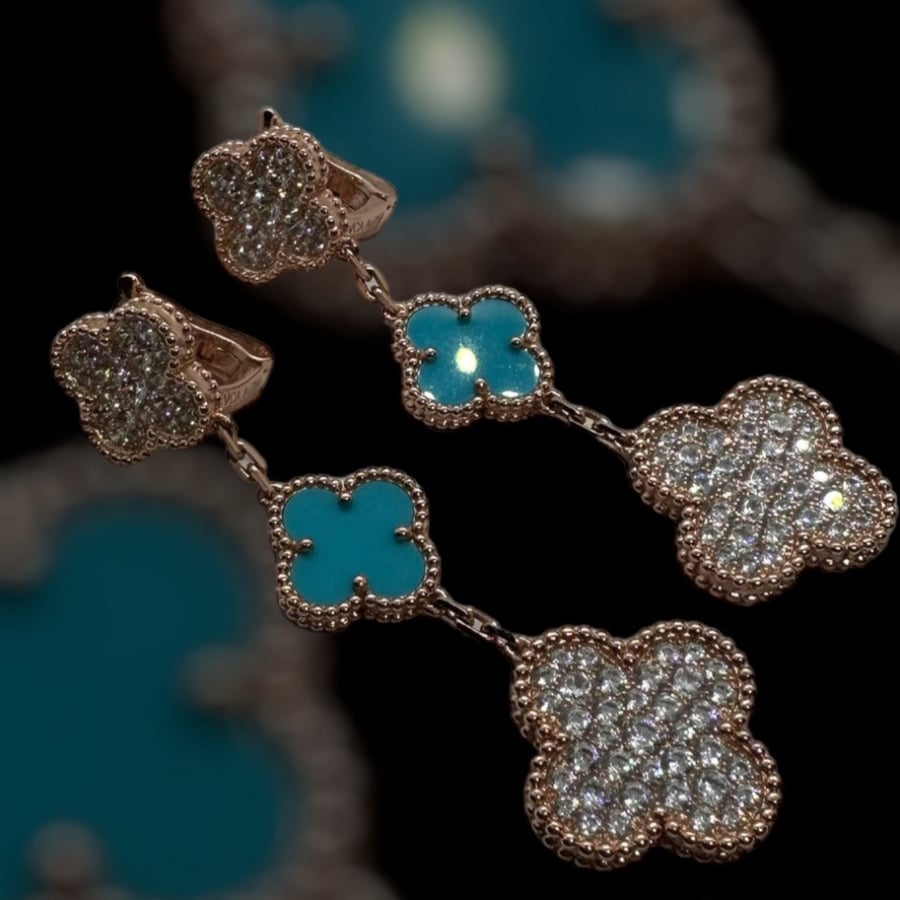 فان كليف روز  Van Cleef(إكسسوار مطلي )