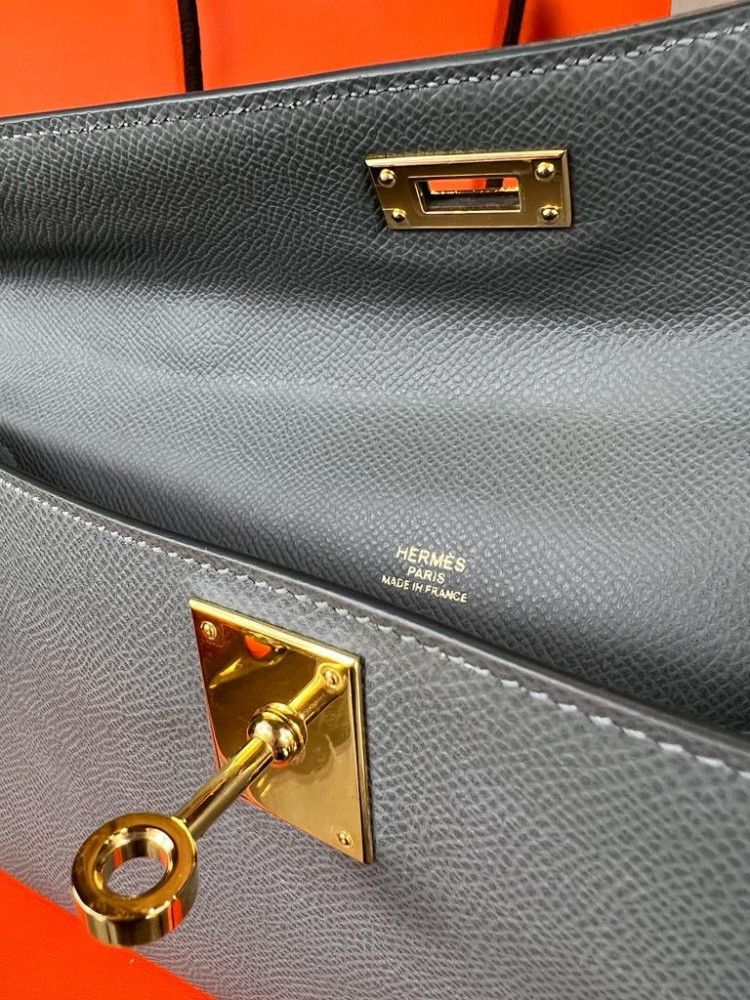 Hermes Kelly cut Hermes (Gray)