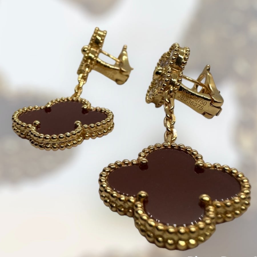 فان كليف ذهبي  Van Cleef(إكسسوار مطلي )