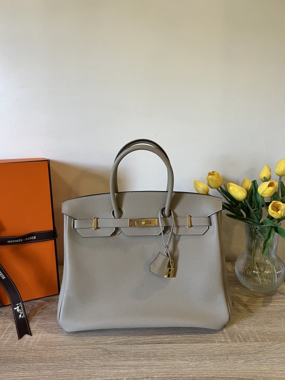 هيرميس (بيركن 35 هاردوير ذهبي  ) Hermès (Birkin 35)