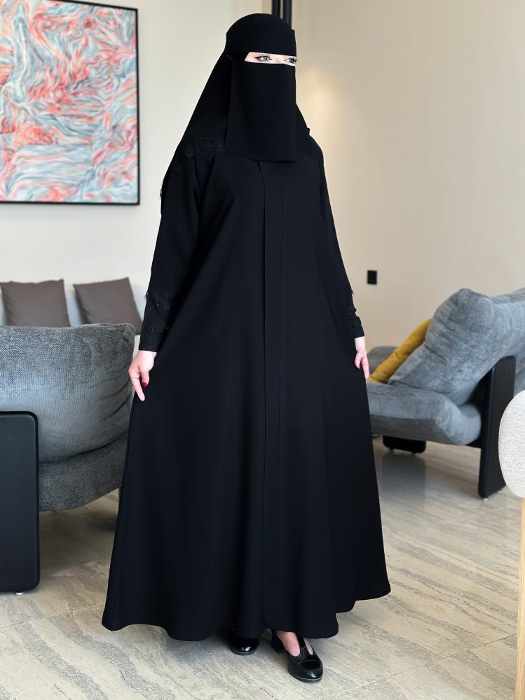 عبايه 120 مع نقاب وطرحه مجاناً