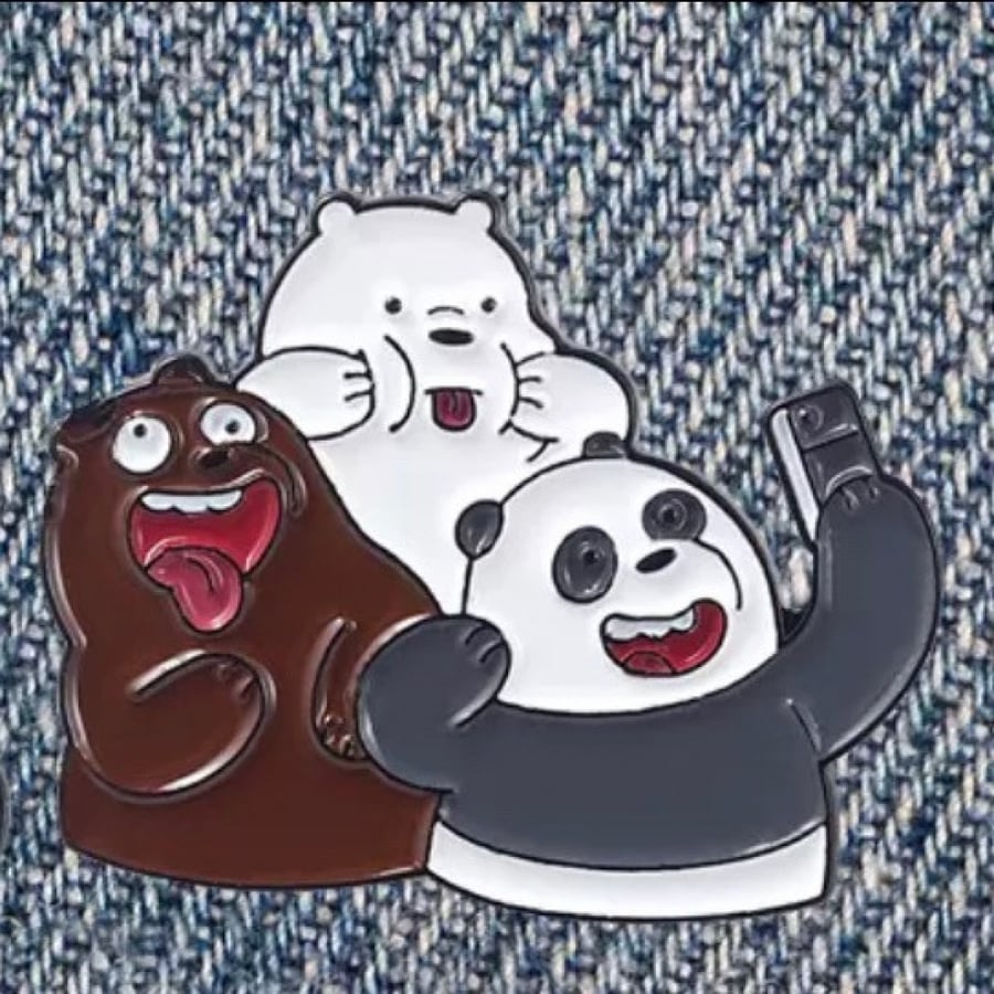 بنز الدببه الثلاثه | We bare bears pins