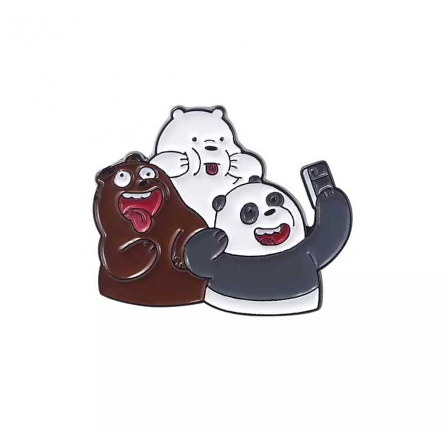 بنز الدببه الثلاثه | We bare bears pins
