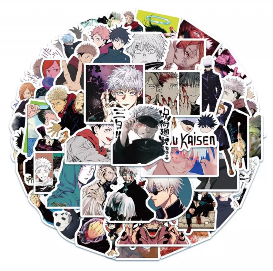 ستيكرز | Jujutsu kaisen Stickers