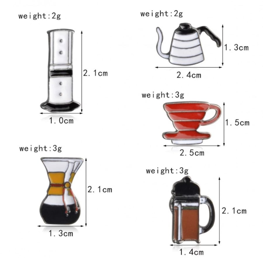 coffee pins | بنز قهوة