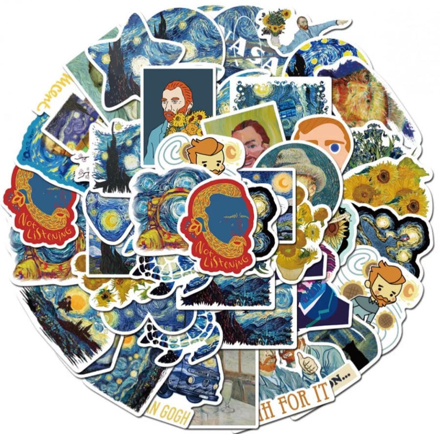 ستيكرز  فانكوخ |  Vangogh Stickers