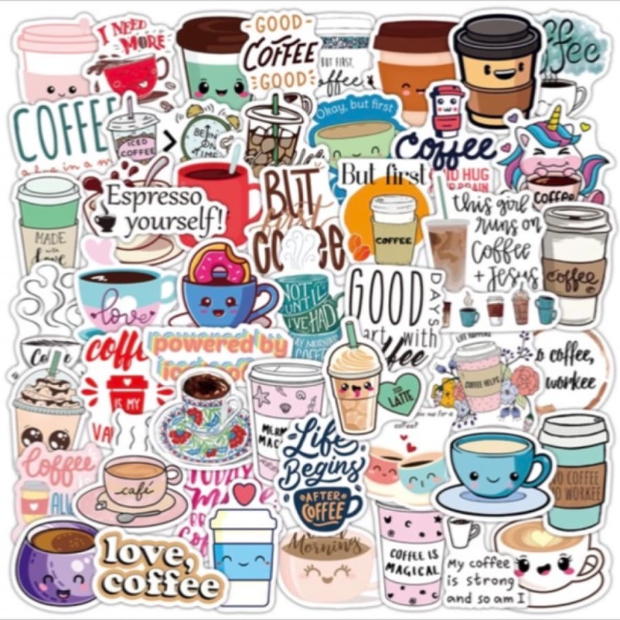 ستيكرز قهوة  | Coffee Stickers