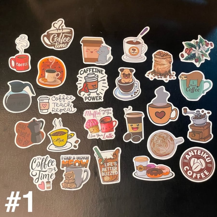 ستيكرز قهوة 2  | Coffee Stickers