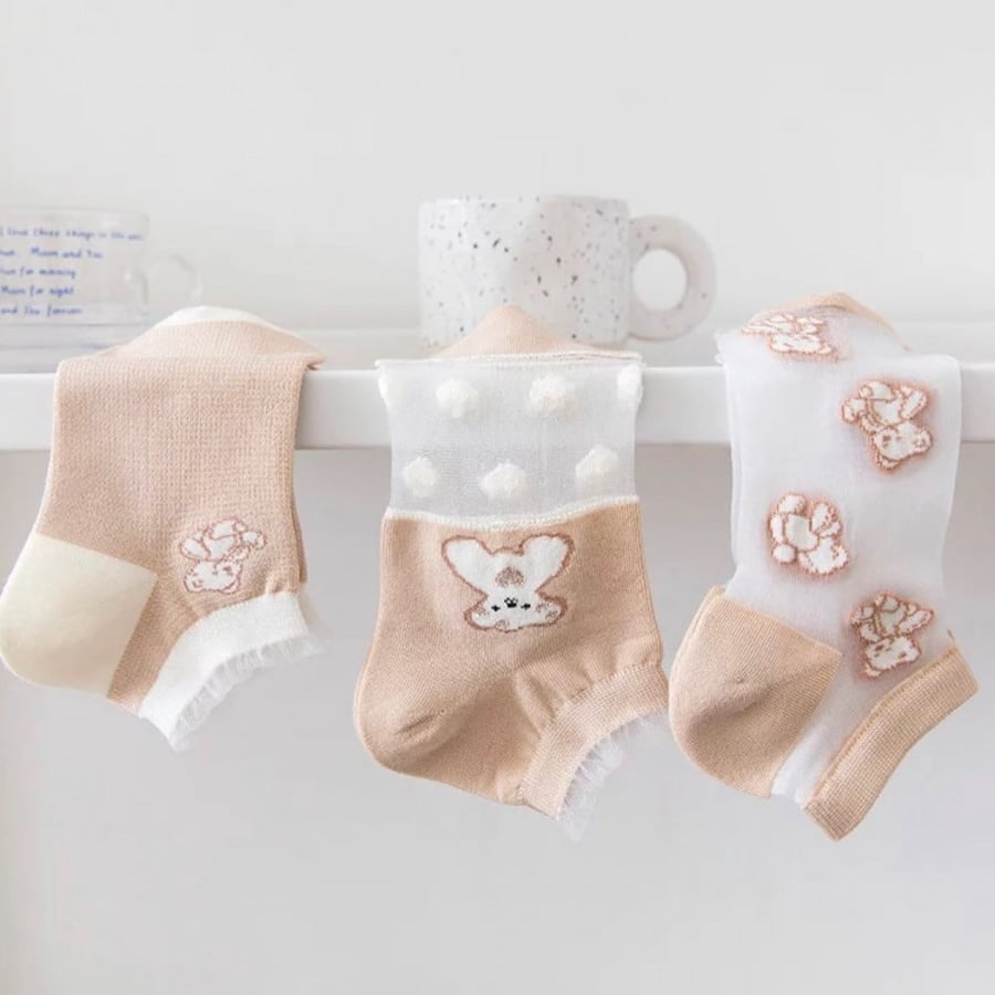 جوارب دب شفافة | transparent socks
