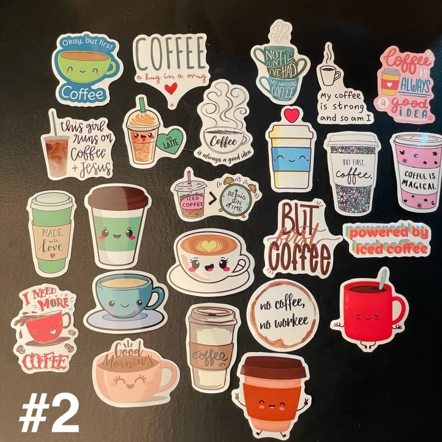 ستيكرز قهوة  | Coffee Stickers