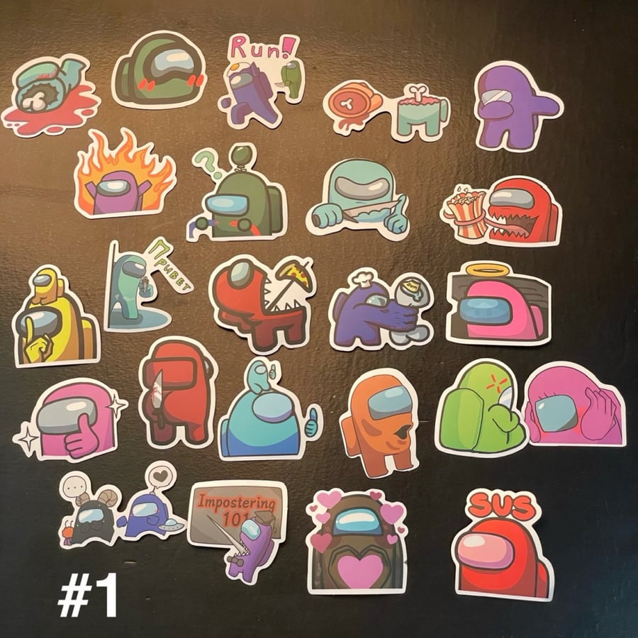 ستيكرز أمونق اس | Among us Stickers