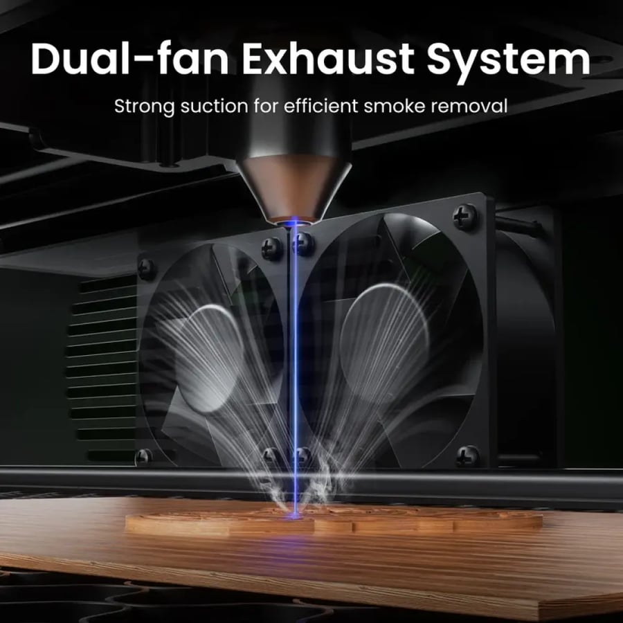 آلة النقش والقطع بالليزر SCULPFUN E1 Pro Dual