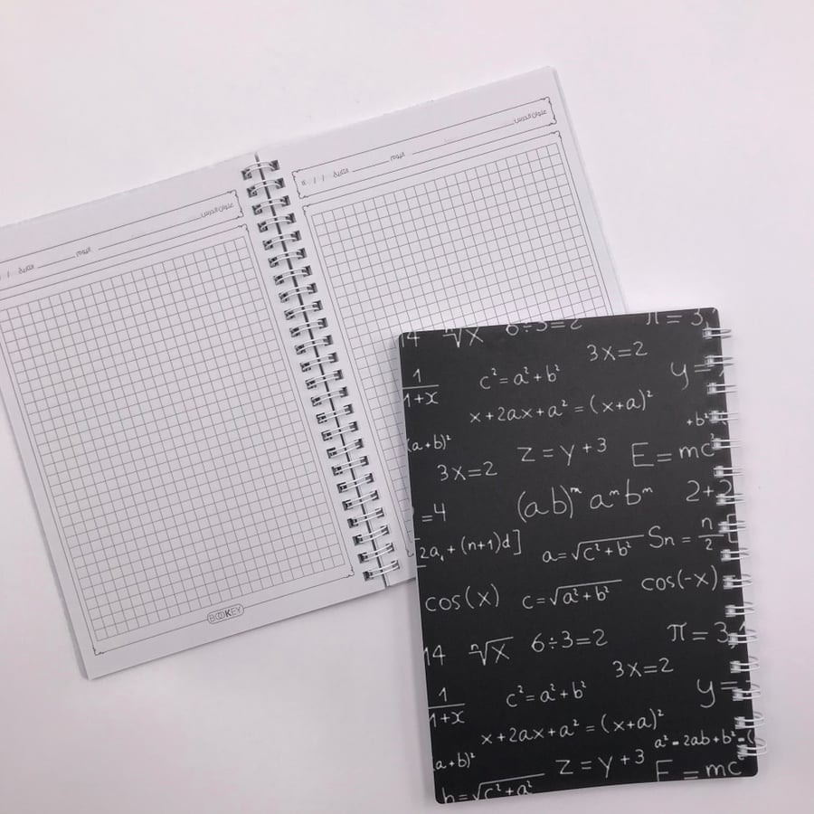 100 grid notebook
