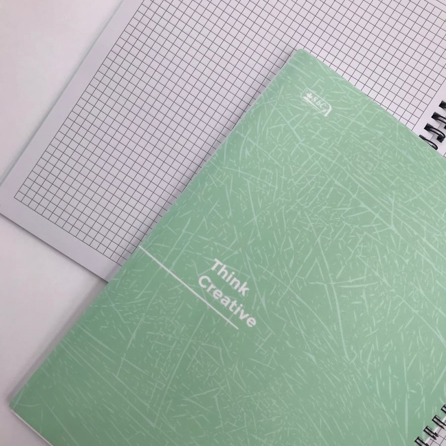 100 grid notebook