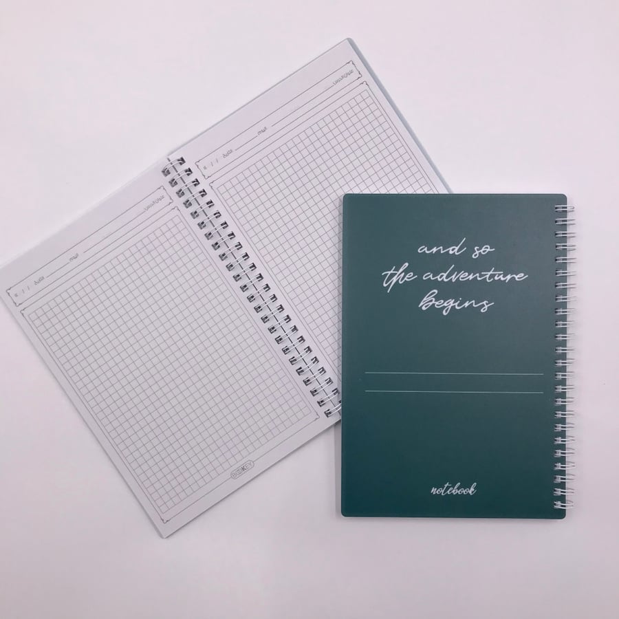 80 square notebook