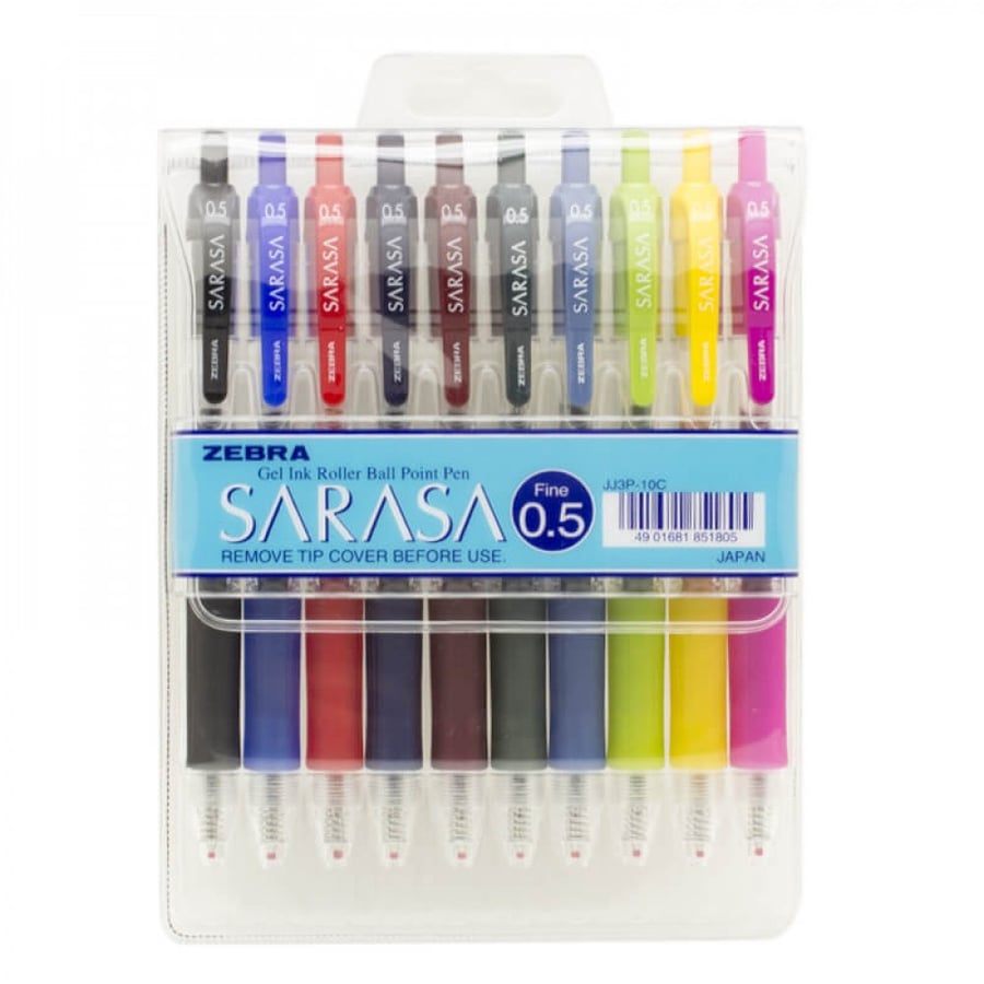 Zebra - Sarasa Pen 0.5 Card 10C Box of 12