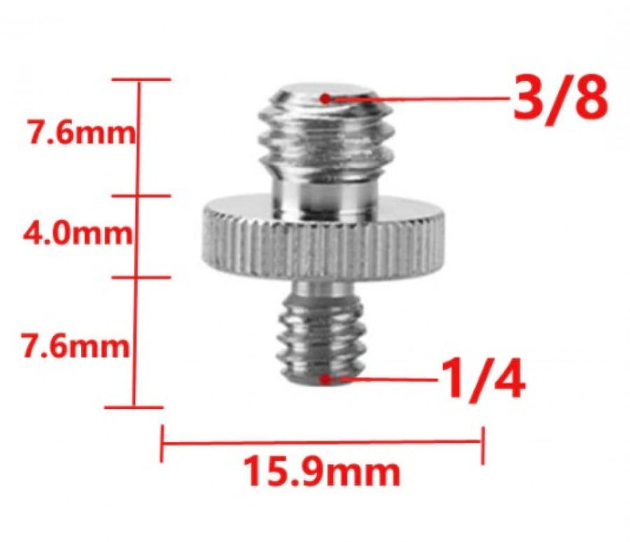 Nail connector 1/4-3/8