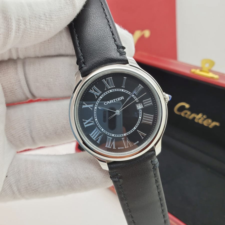 Cartier men's watch, battery, first-class quality