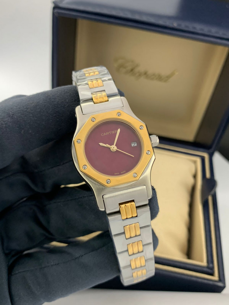 Octagon Cartier women's watch first grade