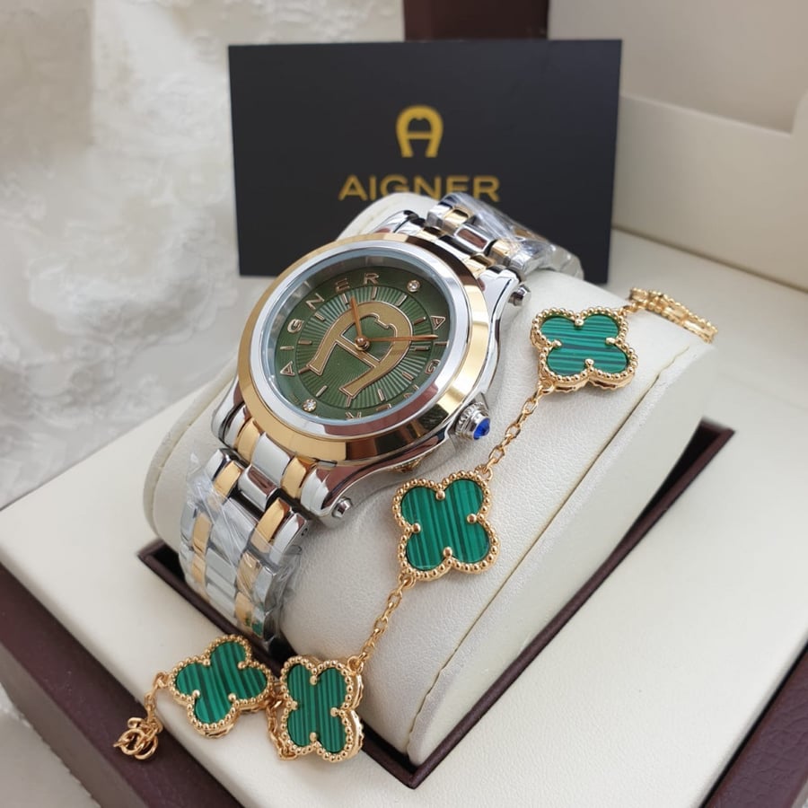 Women's Agnour watch with bracelet