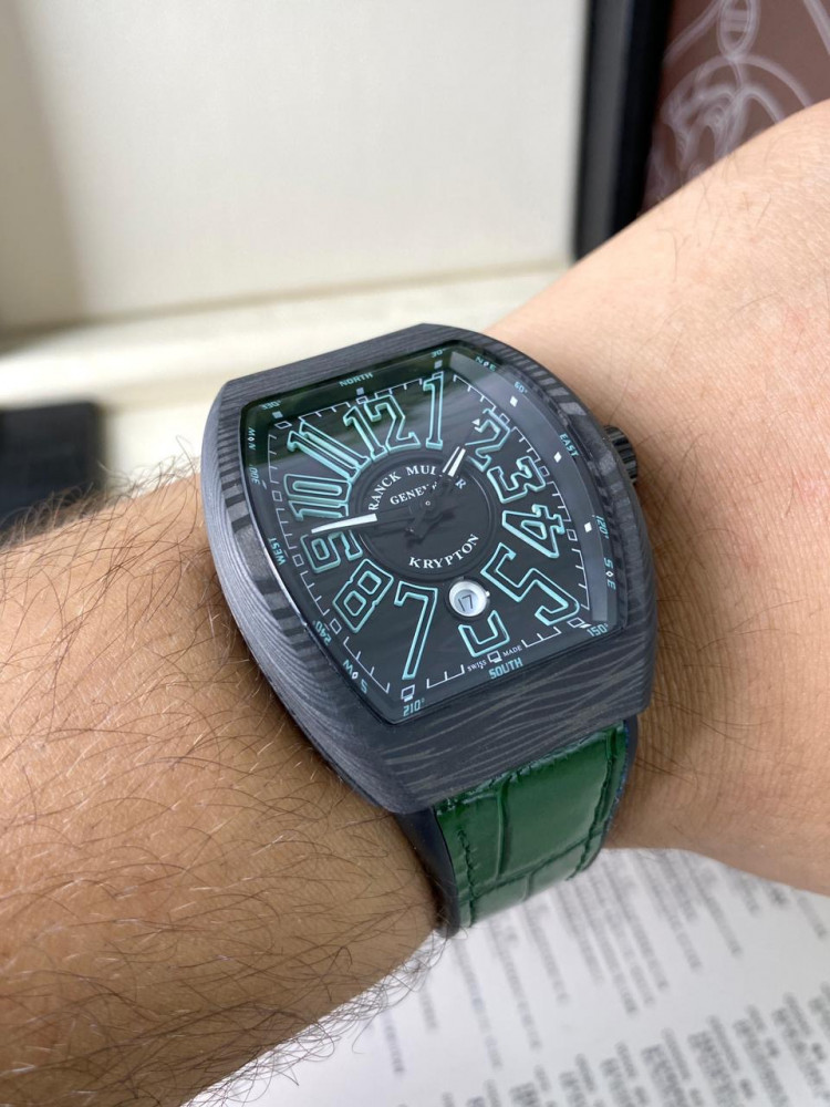 Frank Fenger Carbon Copy Swiss watch