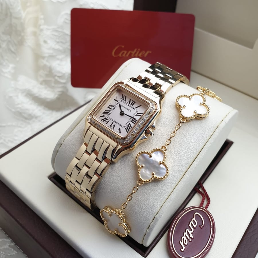Cartier women's watch first class with bracelet