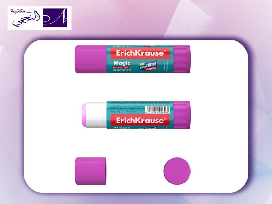 عصا غراء وردي Glue stick ErichKrause Magic 8 g
