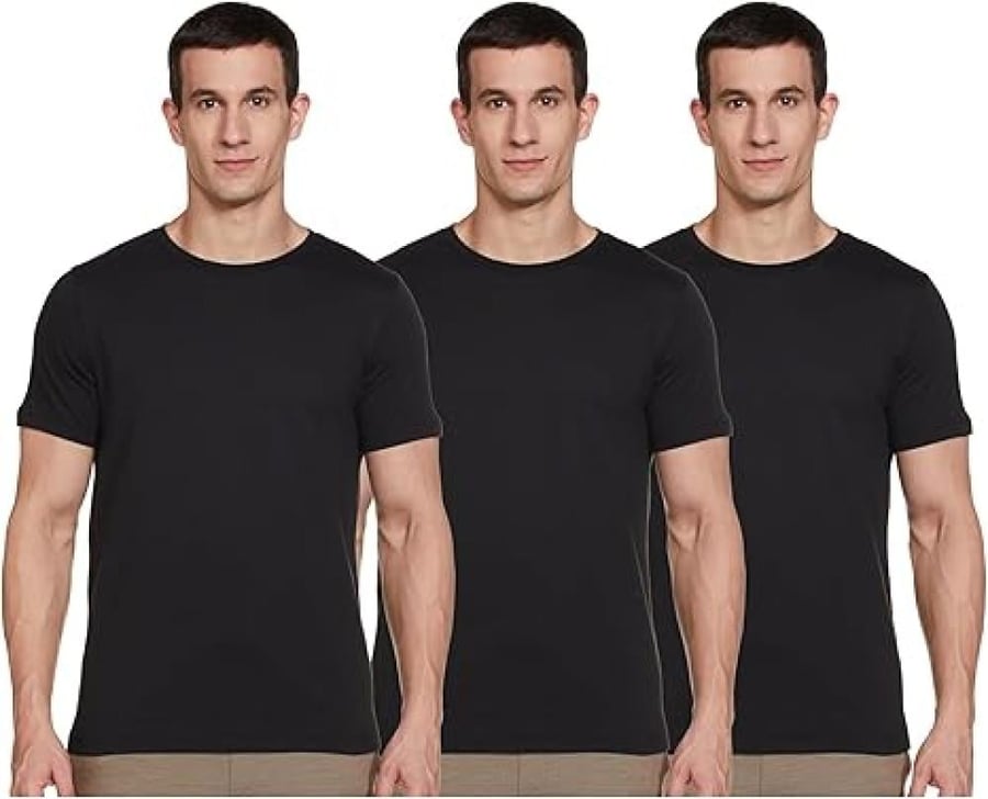 تيشيرت Symbol رجالي | مجموعة 3 قطع | مقاس 3XL |