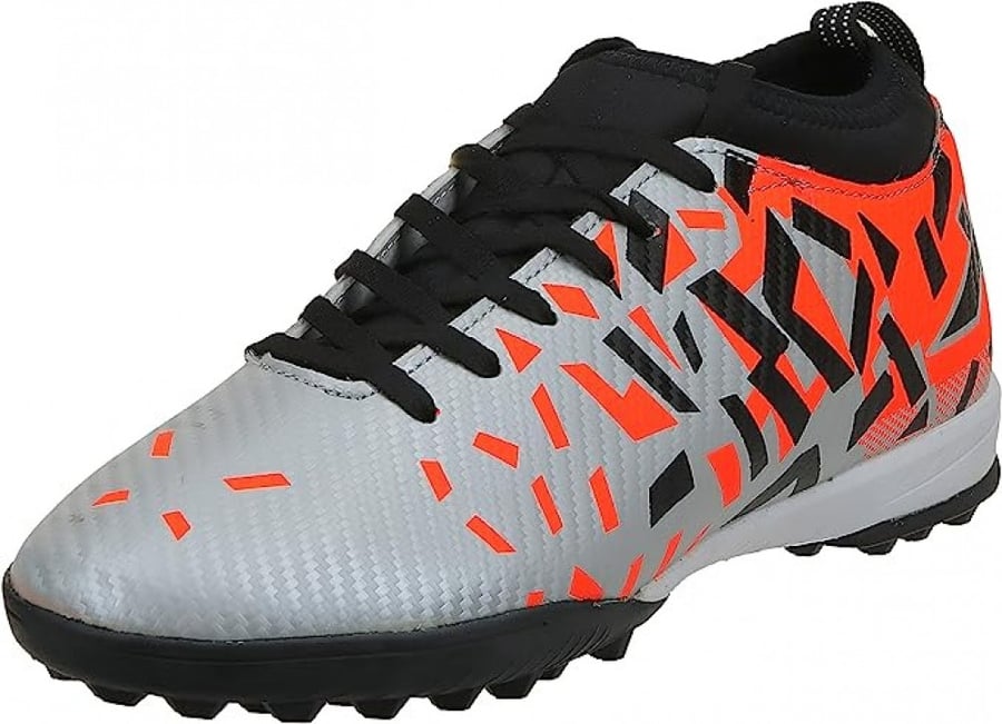 حذاء كرة قدم رجالي Vector X Flame، فضي، مقاس 5 UK (39 EU)  ....