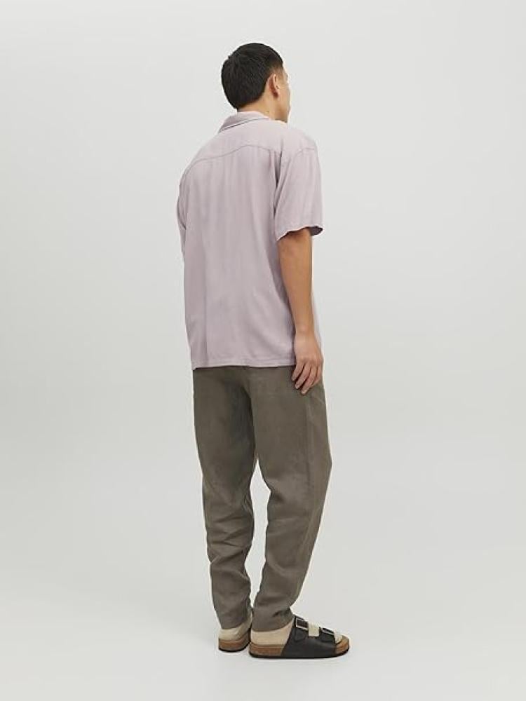 Jack & Jones mens Jeff Resort Short-Sleeves Shirt  size L