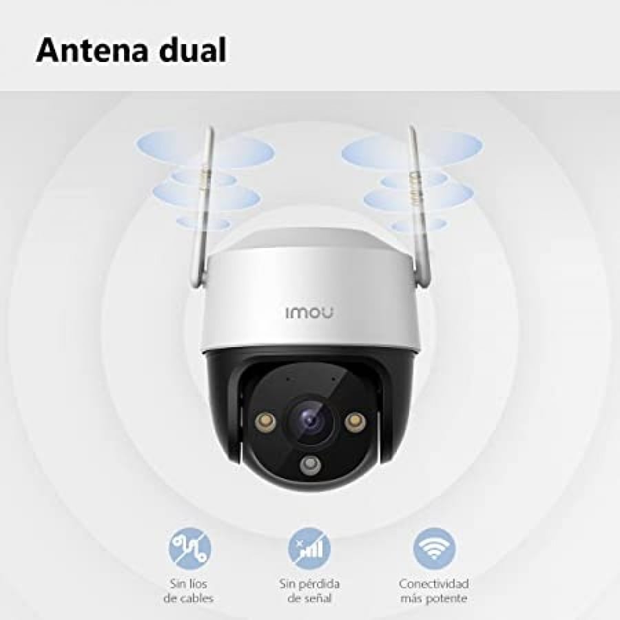كاميرا 360 درجة من ايمو توفر رؤية ليلية ملونة، تتبع ذكي، كاميرا 1080P FHD بواي فاي للاماكن الخارجية وبخاصية الامالة والتكبير، كروزر اس اي