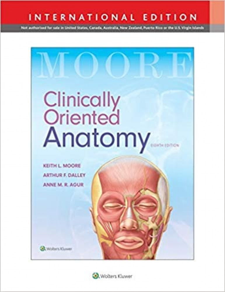 Clinically Oriented Anatomy غلاف ورقي