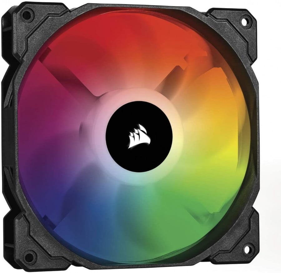 مروحة ايسو SP140 RGB برو بيرفورمانس 140 ملم من كورسير، عبوة واحدة