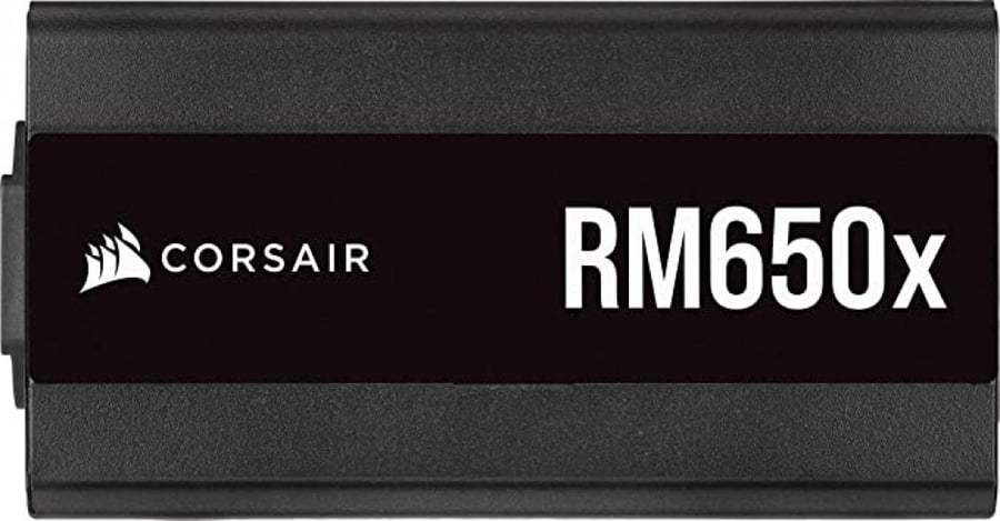 مصدر طاقة ايه تي اكس قياسيّ بالكامل من سلسلة كورسير ار ام اكس RM650x 80 بلس ذهبي