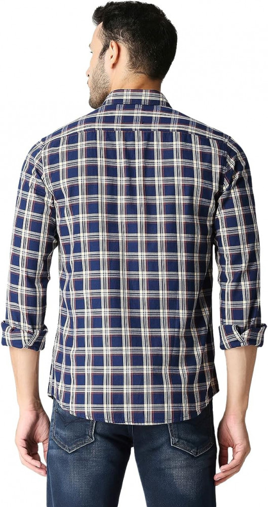 قميص Hammersmith Twill مربعات رجالي | مقاس L
