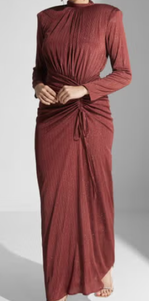 فستان لامع للنساء من نمشي size-L