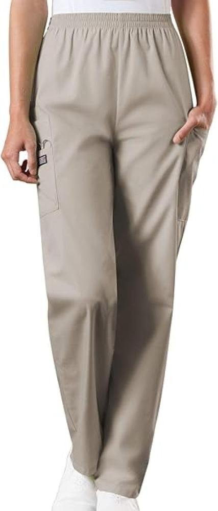 Cherokee Women's Workwear Elastic Waist Cargo Scrubs Pant size XS
