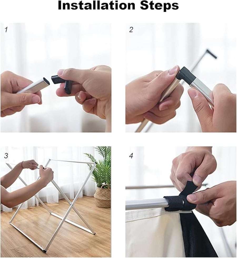 Foldable laundry basket, from WDA