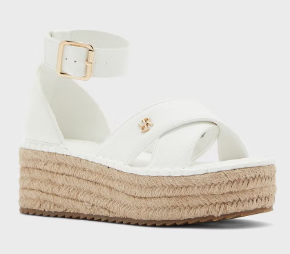 حذاء بكعب  اسبادريل بكعب ويدج من ريفر آيلاند size-38-EU  ....