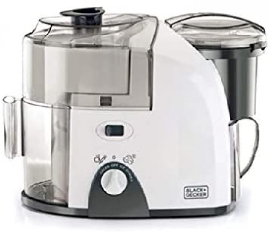 عصارة وصانعة بوظة من الثلج 650ML من بلاك اند ديكر - ابيض، JIS300-B5