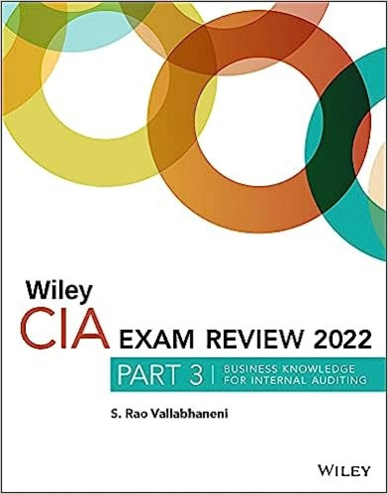 Wiley CIA 2022 Exam Review, Part 3: Business Knowledge for Internal Auditing غلاف ورقي – 2022
