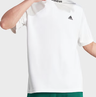 تي شيرت شبكي من الخلف من اديداس size-2XL