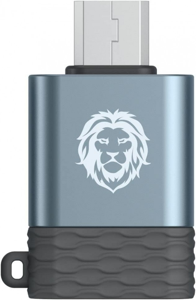 جرين ليون مايكرو او تي جي 3.0 USB لنقل البيانات - اسود/فضي