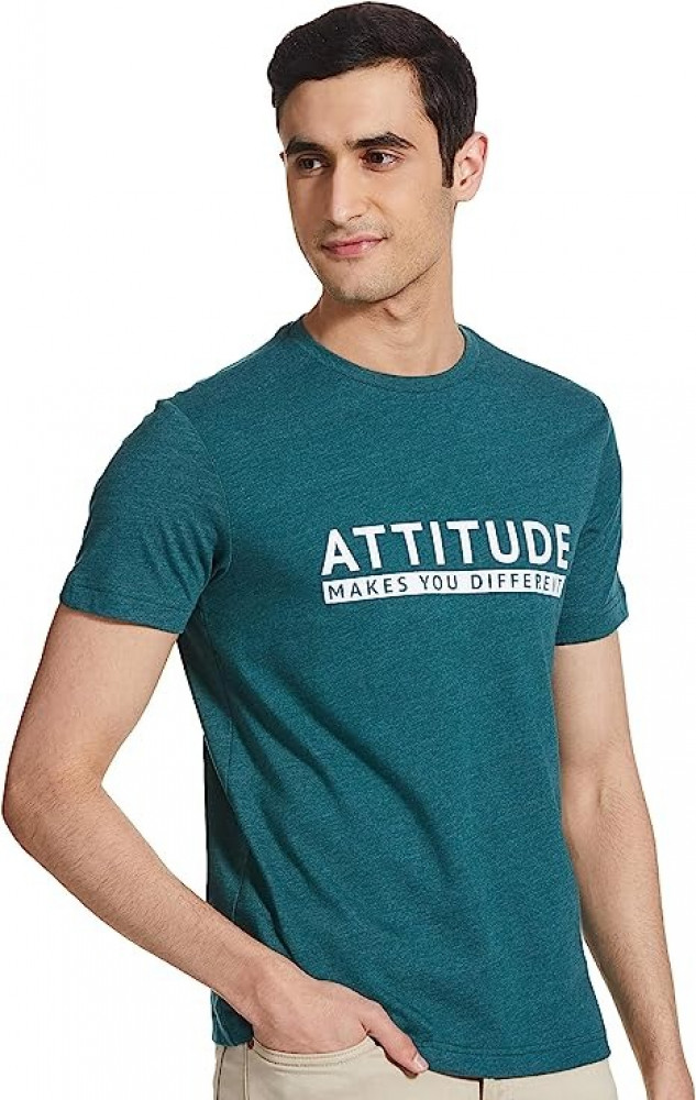 تيشرت رجالي مقاس عادي مطبوع من سيمبول size-XL