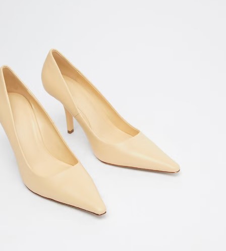 حذاء رسمي بكعب عالٍ للنساء من مانغو size-37 EU   ....